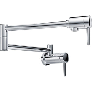 Delta | 24" Wall Mount Pot-Filler in Chrome with Swing Joints