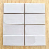 Adex | Habitat 2.5x5 Glossy Field Tile in Alabaster