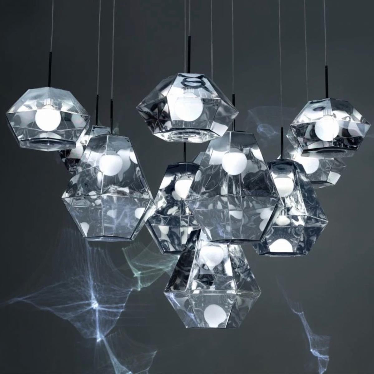 Tom Dixon | Cut Pendant Short in Chrome