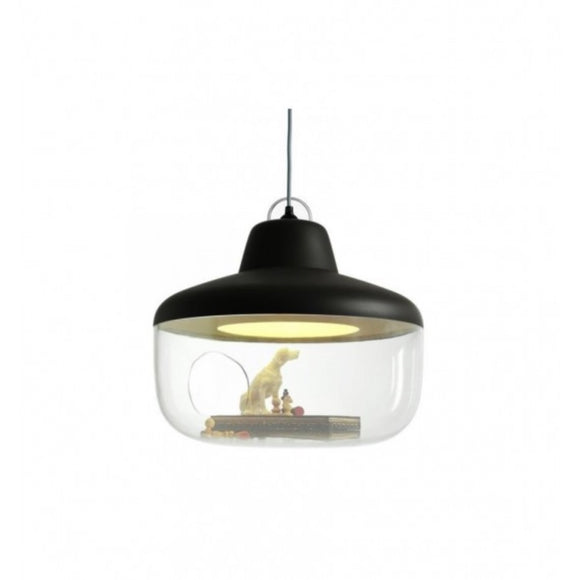 Eno Studio | Favourite Things Pendant Container Light in Charcoal