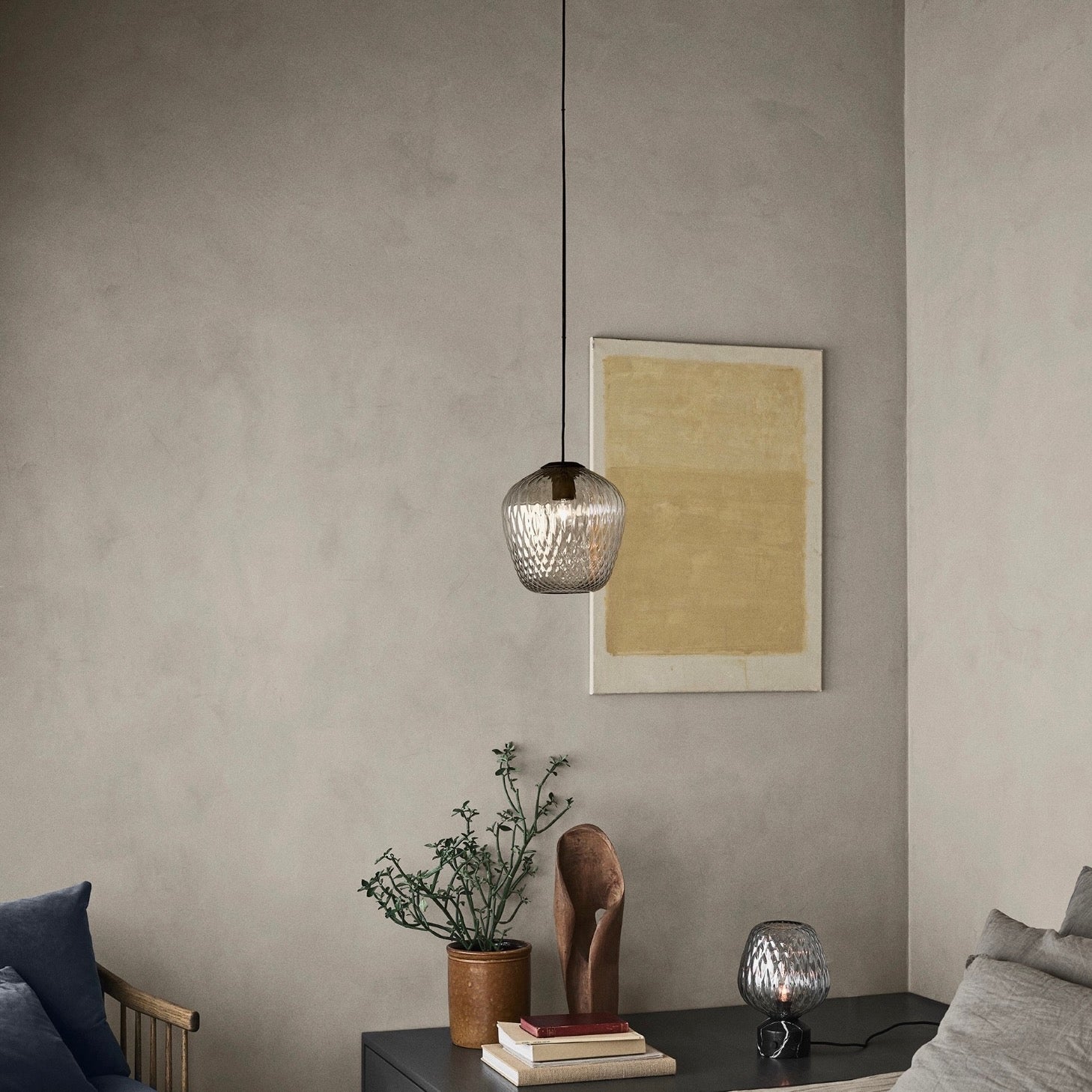 &tradition | Blown SW3 Pendant in Silver Lustre – unbuilt