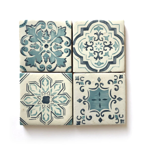 Walker Zanger | Lisbon Decorative Tile Field 4-5/8 x 4-5/8 in