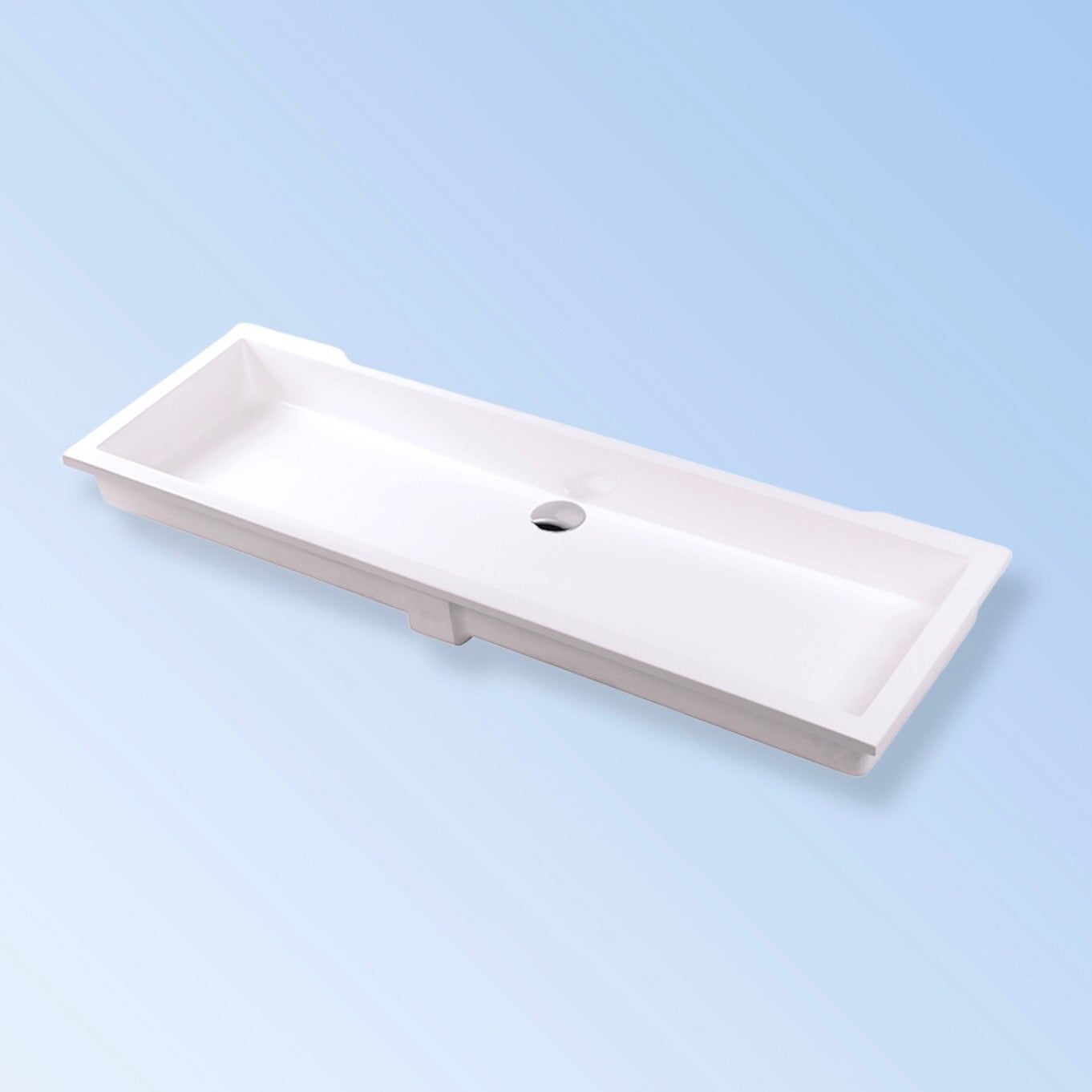 Lacava | Kubista Undermount Sink in Gloss White H264UN