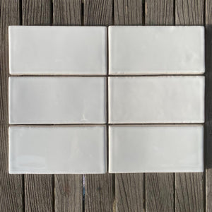 Marble Systems | 3x6 White Glossy Tiles