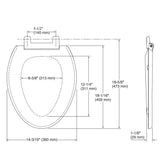Kohler | Cachet Quiet Close Elongated Seat in White